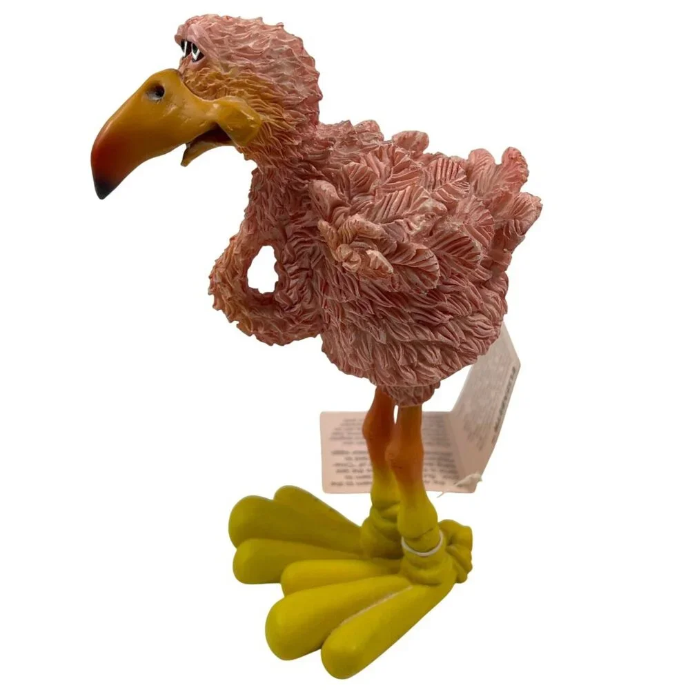 Vintage Pink Flamingo Bird Elizabeth 6.5" Bobblehead Tropical Funny Collectible - Picture 3 of 11